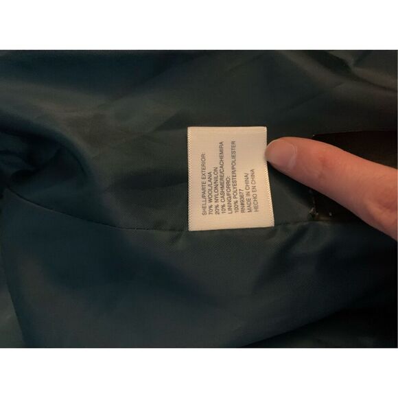 St. John’s bay green wool jacket - Picture 4 of 4